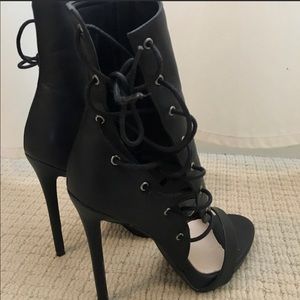 Nasty Gal sexy tied up heels